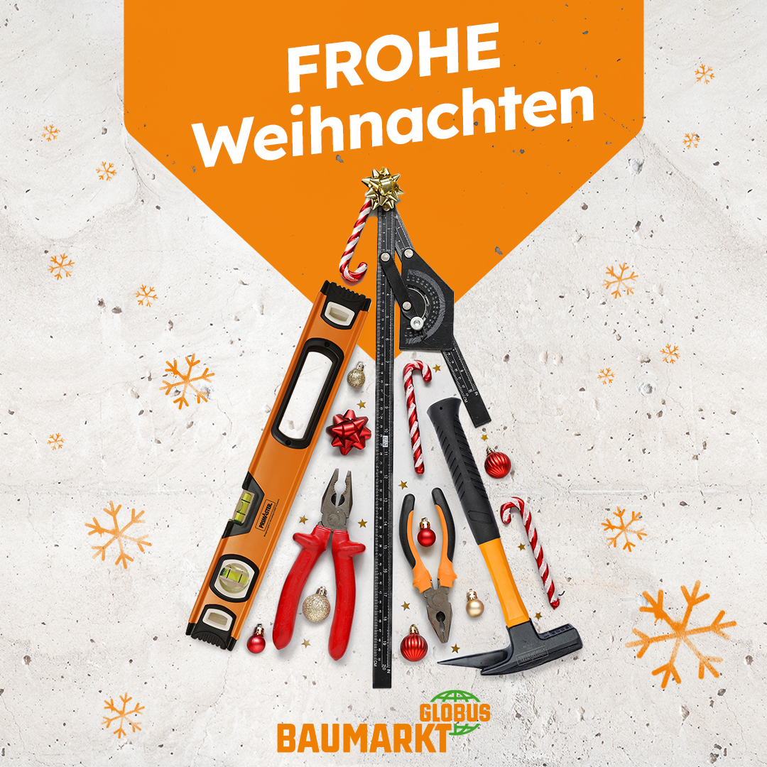 Globus Baumarkt wünscht ein frohes neues Jahr! Karriere Globus Baumarkt