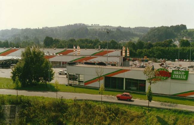 Erster alleinstehender Globus Baumarkt 1986