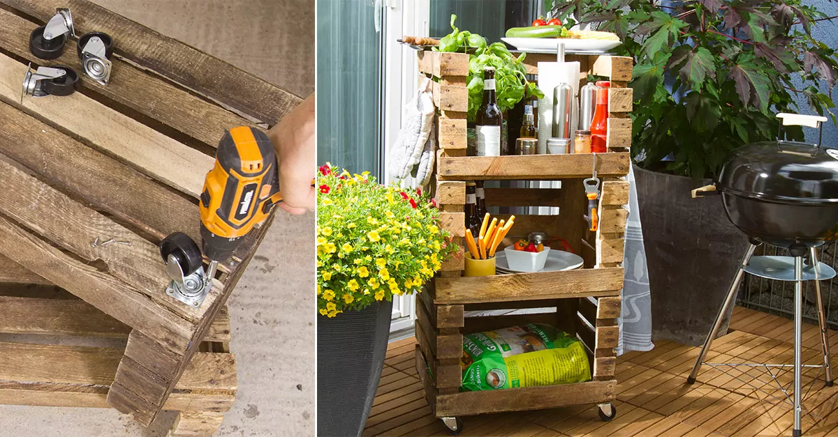 Matschküche aus Paletten selber bauen | GLOBUS BAUMARKT