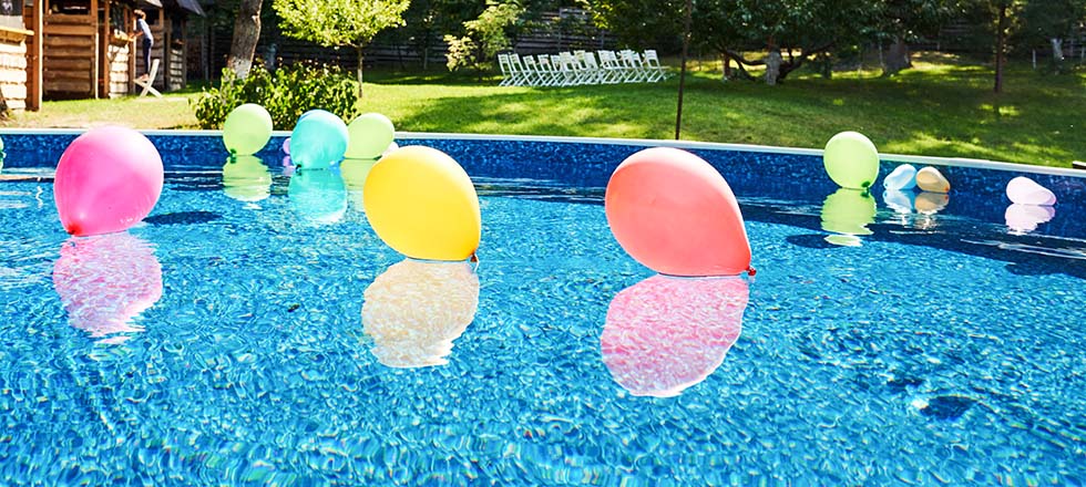 Gartenparty Deko Ideen Poolparty