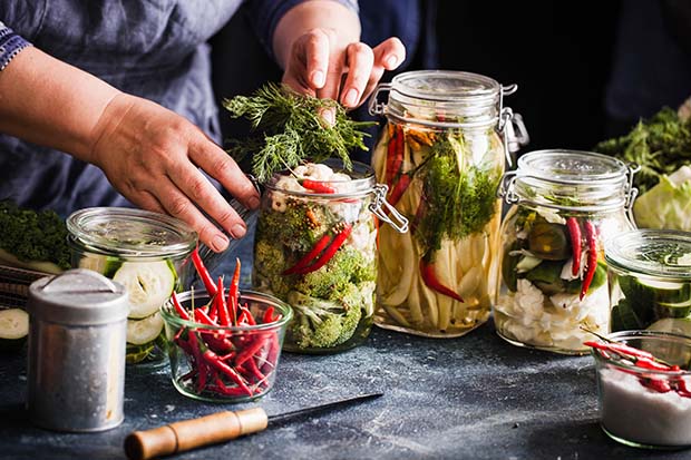 richtig Ernten Obst und Gemüse einmachen