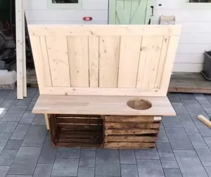 Matschkuche Mit Wasseranschluss Selber Bauen