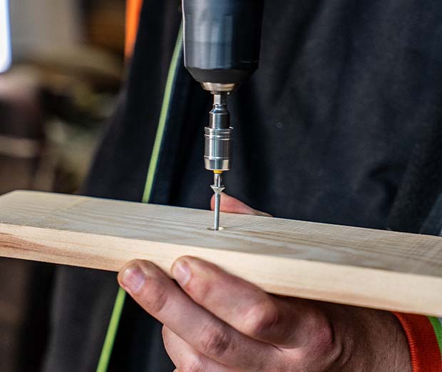 DIY-Idee Ringwurfspiel selber bauen. Anleitungsschritt 4.