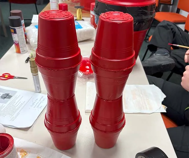 DIY XXL Nussknacker selber bauen. Anleitungsschritt 3.