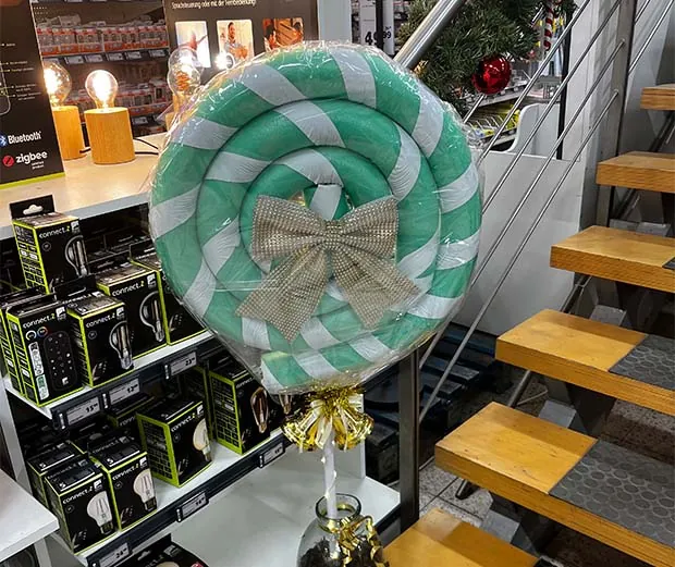 Riesen Lollipop selber basteln.