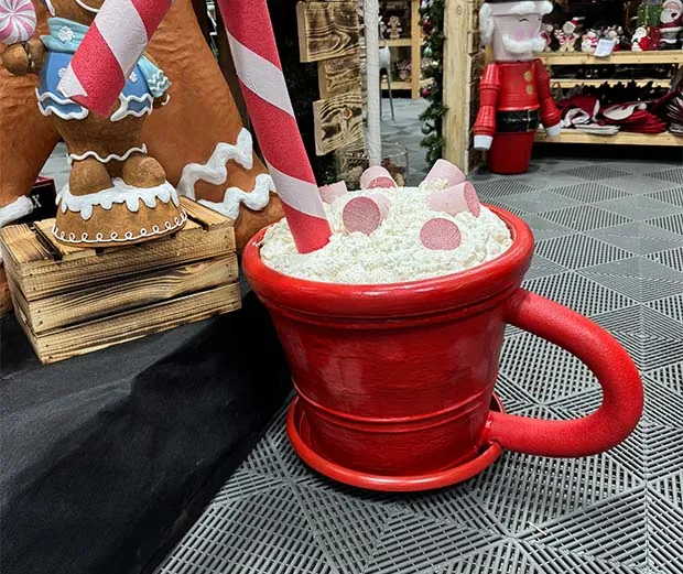 XXL Weihnachtstasse basteln.