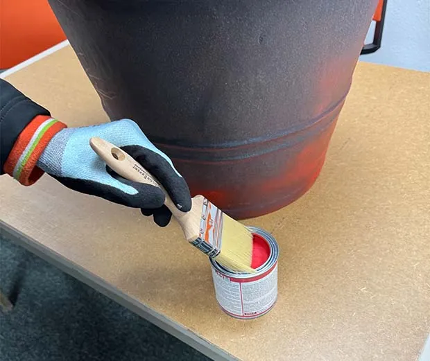 XXL Weihnachtstasse basteln. Anleitungsschritt 1.