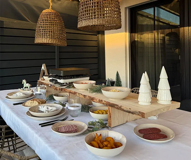 DIY Anleitung Raclette Board.