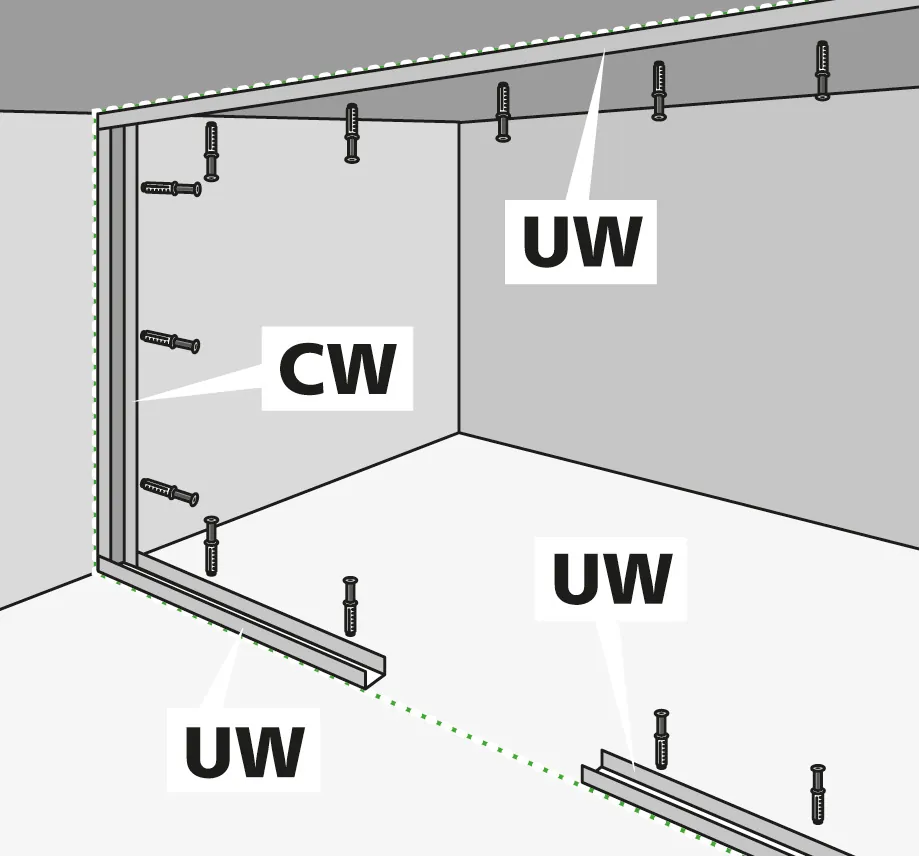 Wand_einziehen: Schritt 3