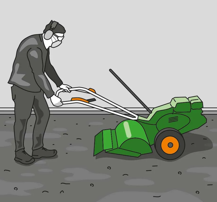 Heimwerkeranleitung Rollrasen verlegen: Schritt 2.