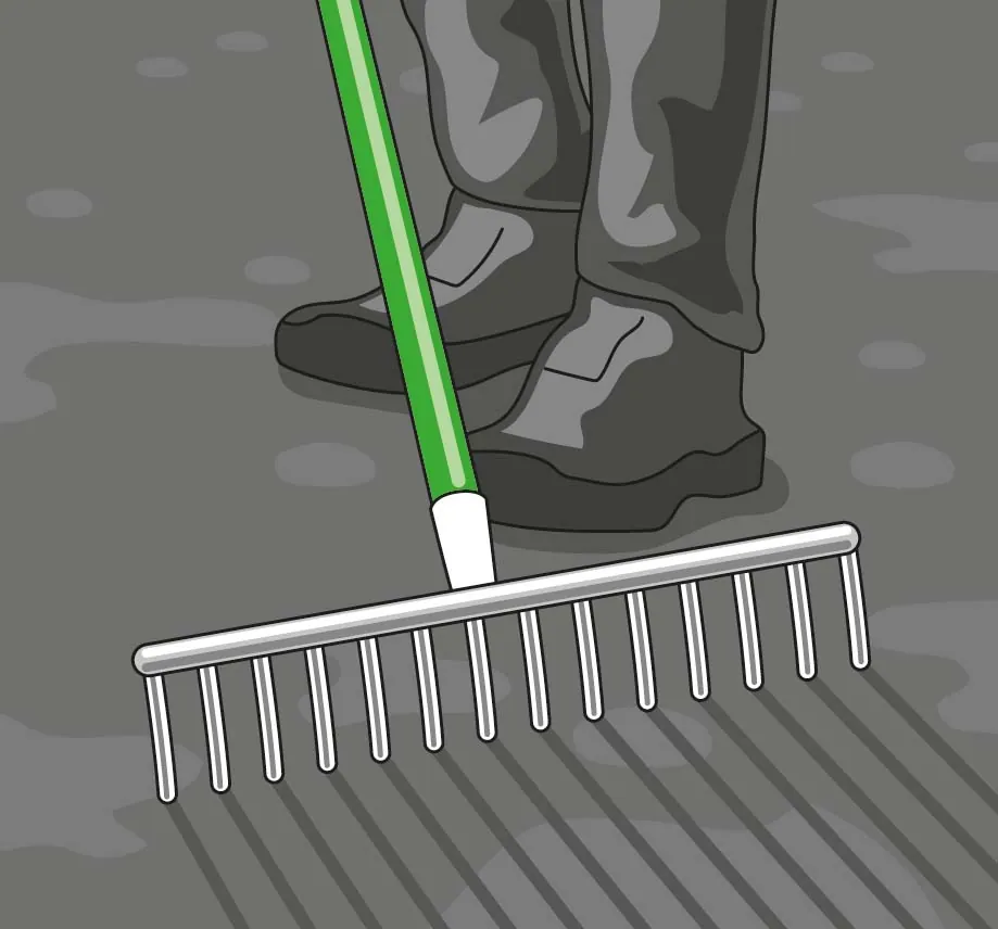 Heimwerkeranleitung Rollrasen verlegen: Schritt 3.