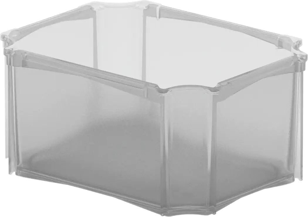 Surplus Systems Einsatzkasten für Eurobox 1/8, transparent Surplus Systems Einsatzkasten für Eurobox 1/8, transparent