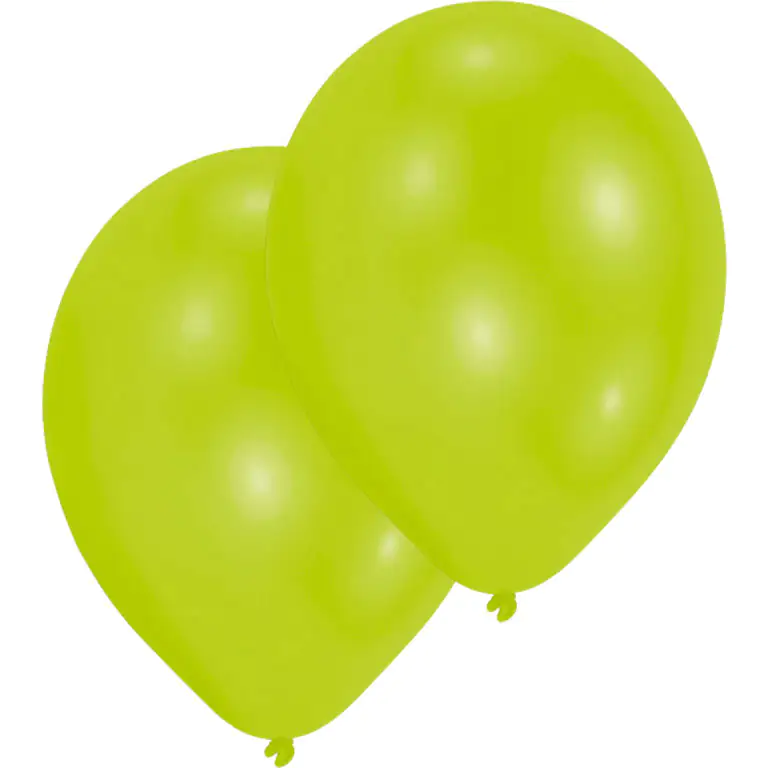 10 Latexballons Lime Green 27,5 cm 10 Latexballons Lime Green 27,5 cm