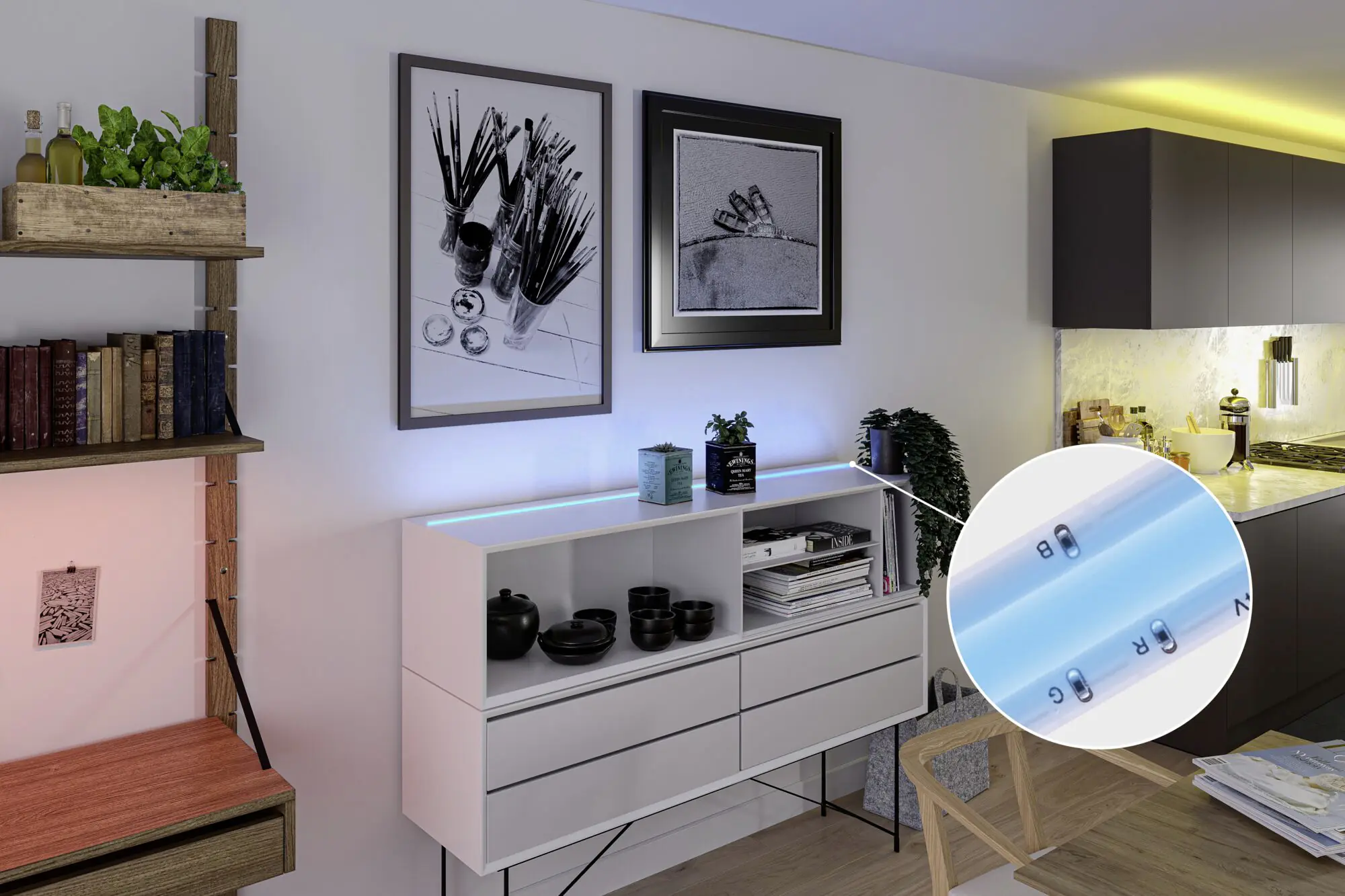 Paulmann SimpLED Stripe Cob Komplettset