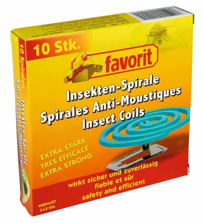 Favorit Insektenspirale 10er Pack