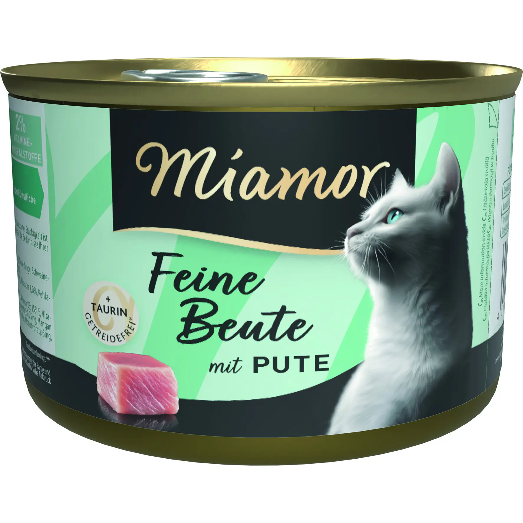Miamor Feine Beute Pute 185g Katzennassfutter 185 g