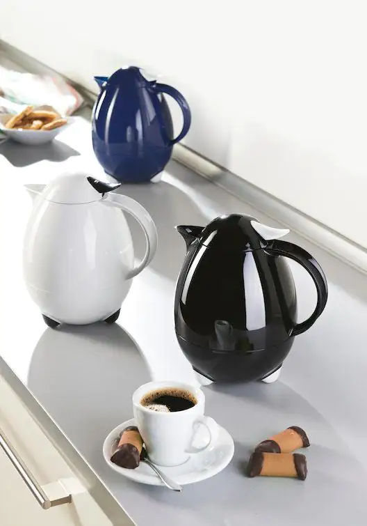 Leifheit Thermoskanne Columbus 1 l, schwarz