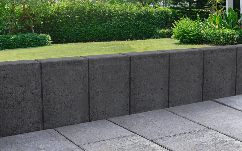 EHL L-Stein unbewehrt 30 x 40 x 60 cm anthrazit 