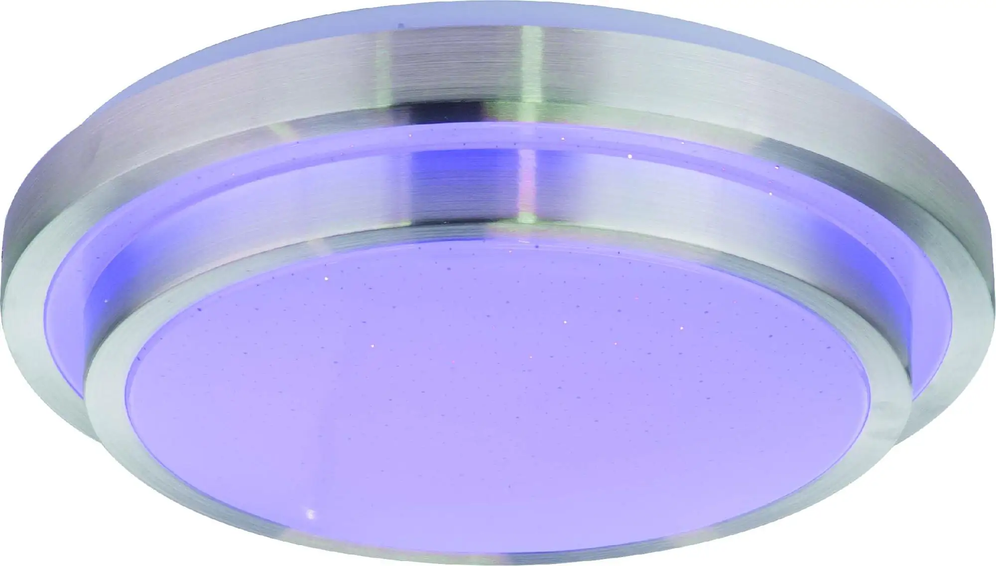 Globo LED Deckenleuchte Ina II weiß, opal mit Aluminiumring Globo LED Deckenleuchte Ina II weiß, opal mit Aluminiumring