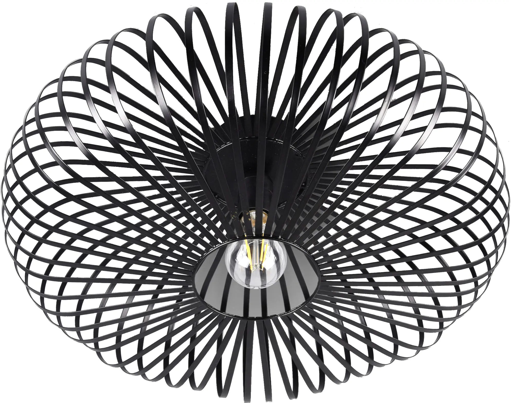 Trio Deckenleuchte Johann schwarz  Ø 50 cm