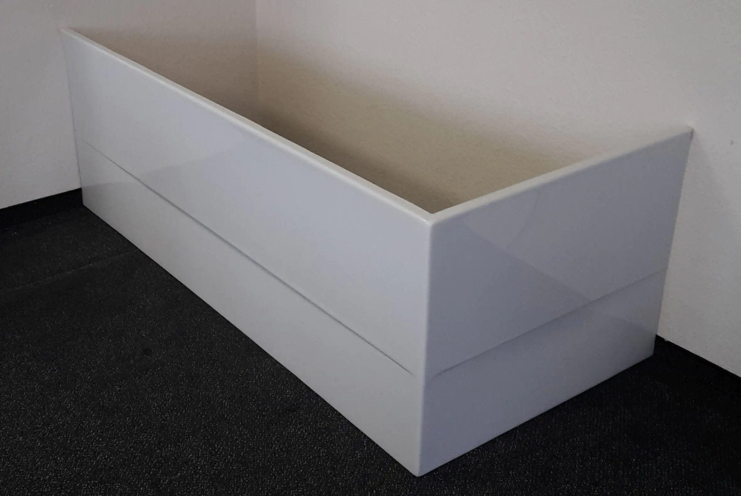 Ottofond Acrylschürze Porta 180 cm, weiß, Modell A