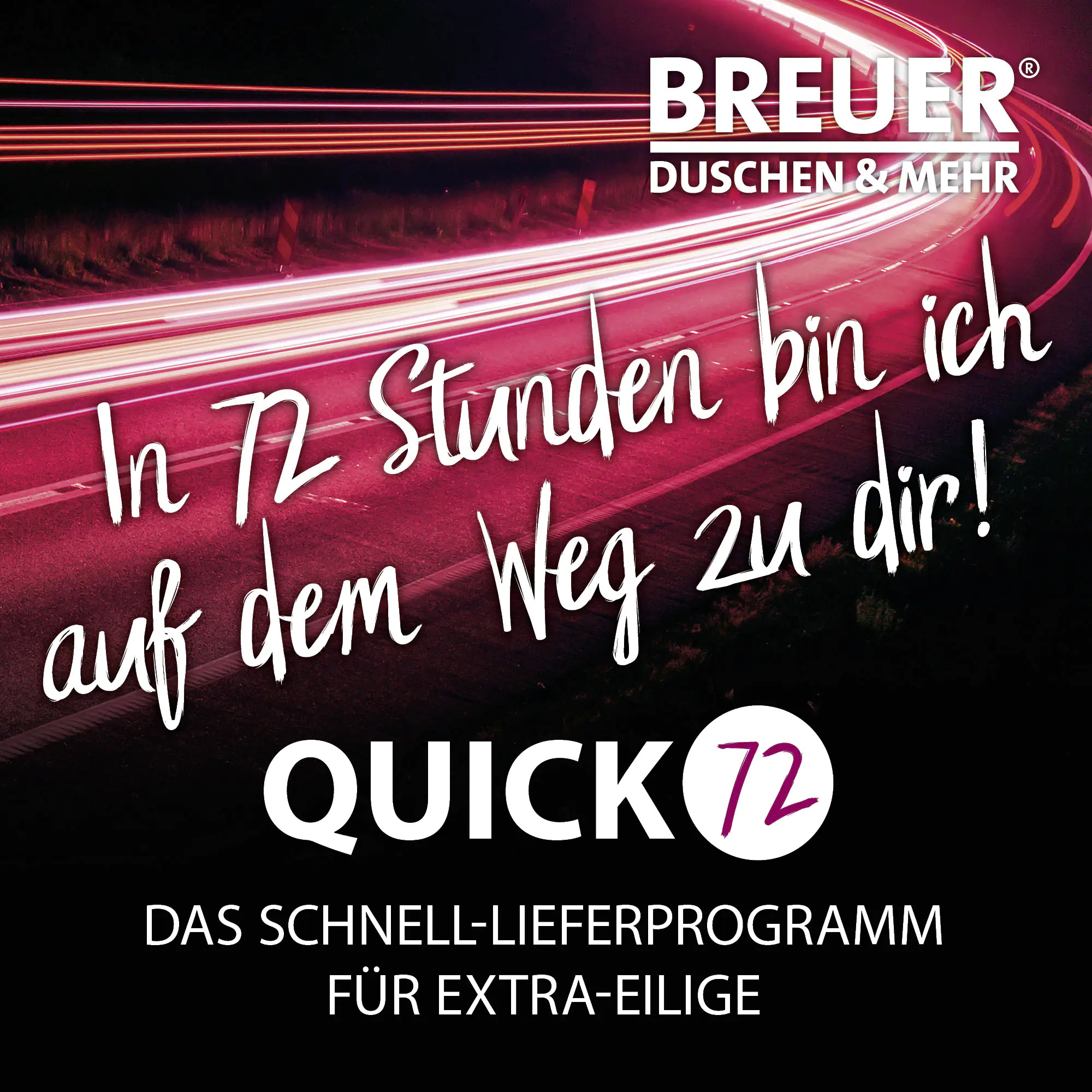 Breuer Avanta Drehtür + Festteil f. Seitenwand li 90 x 200 cm