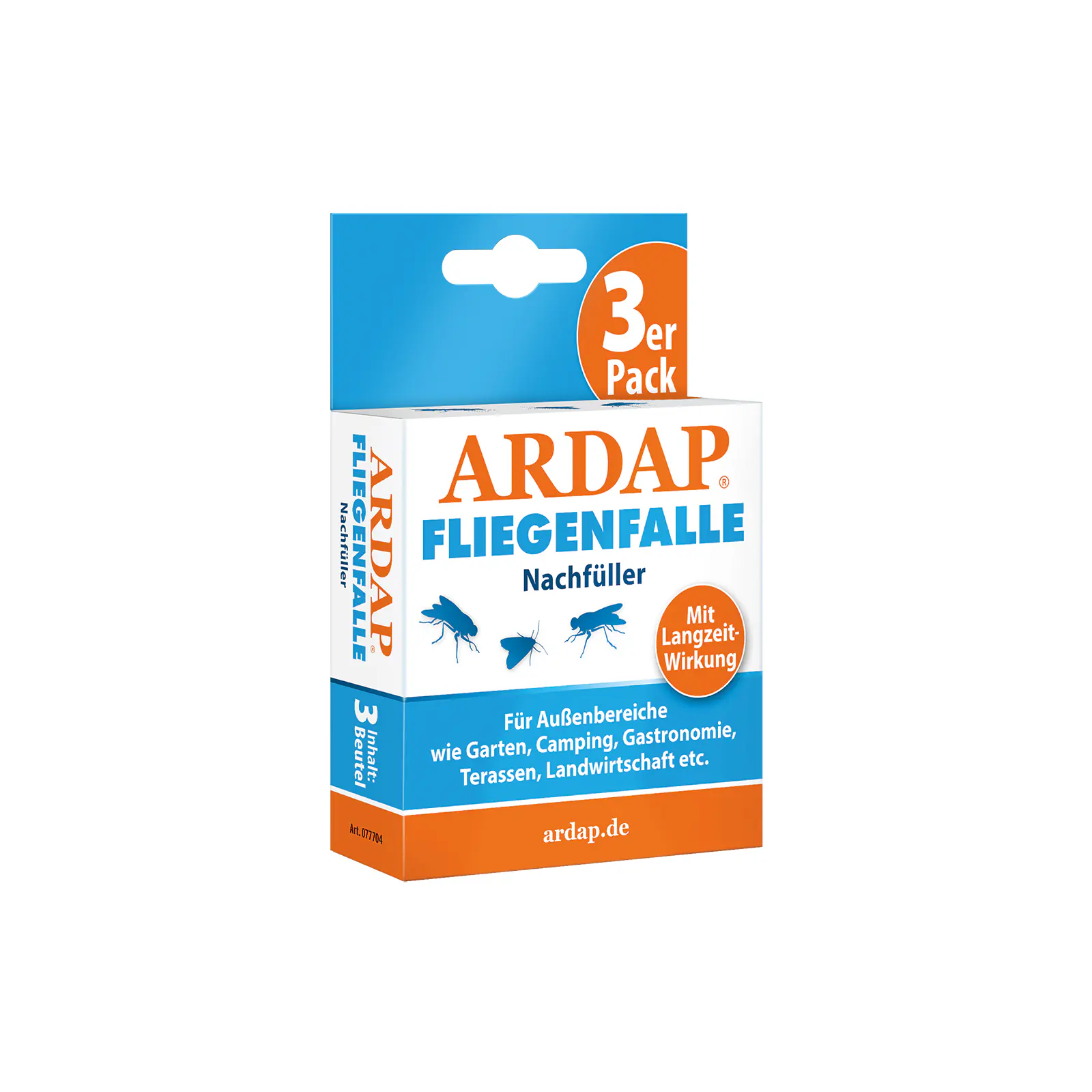 Ardap Fliegenfalle Nachfüllpack 2 Stück 