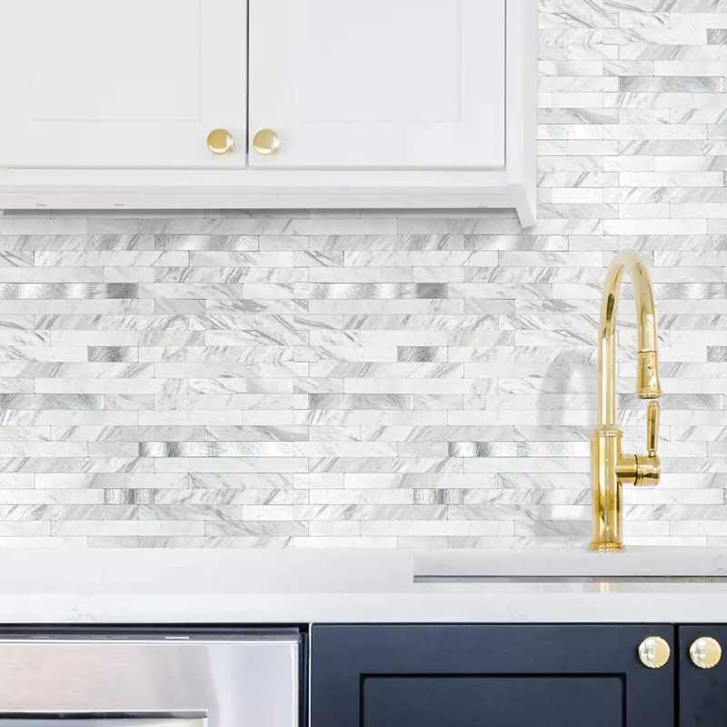 d-c-fix Klebefliesen Metall/Marmor 30,5 x 30,5 cm