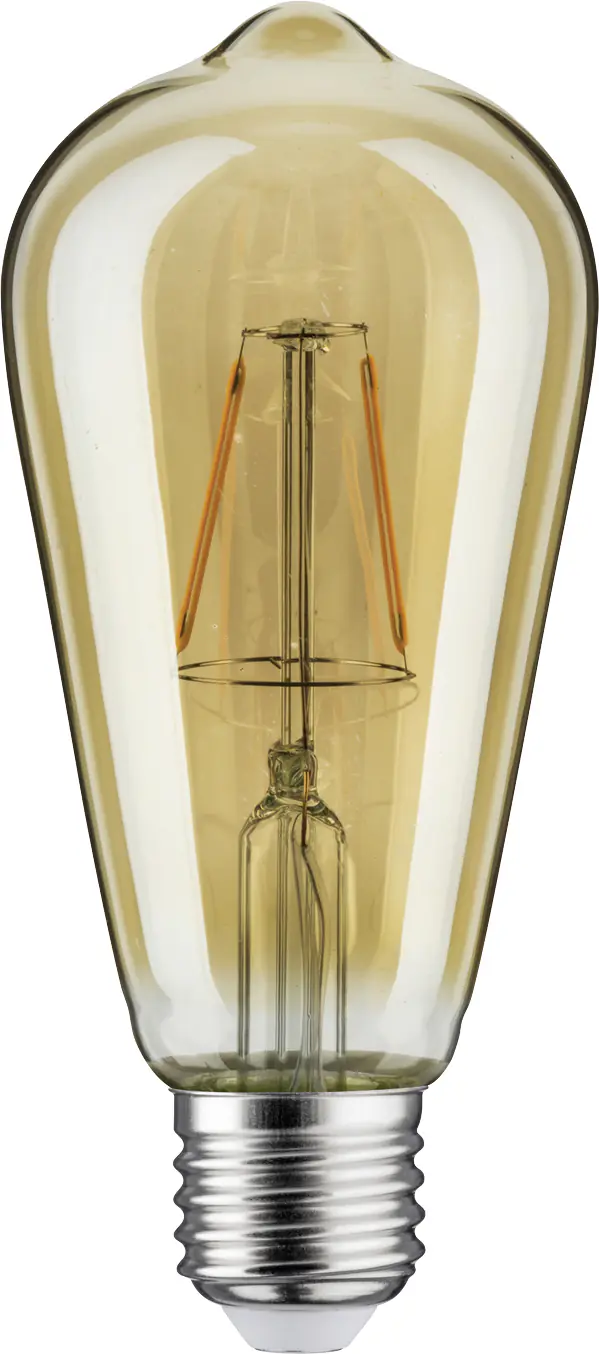 Paulmann LED Filament Rustikal Vintage - 2,5 W E27 Retro-Kolben warmweiß