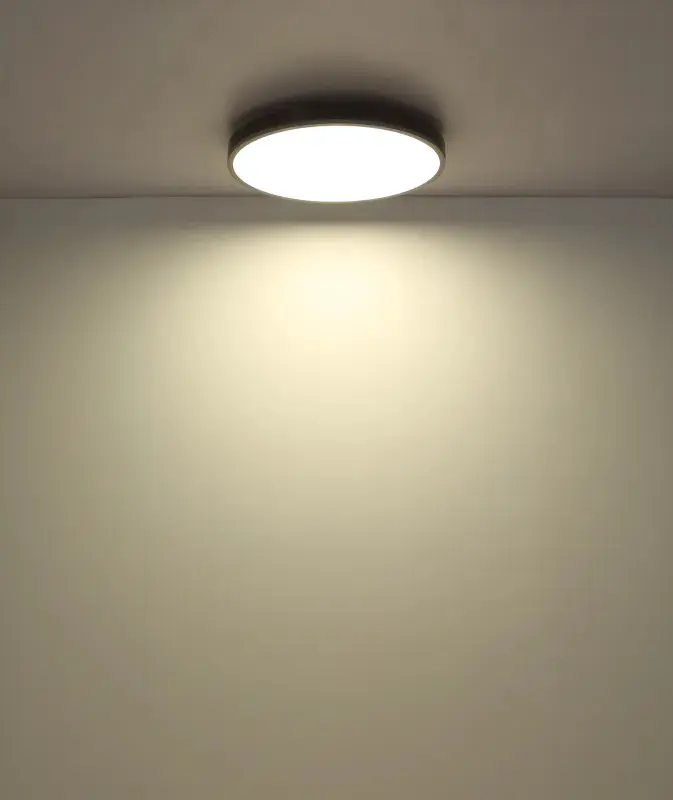 Globo Deckenleuchte Doro Ø 60 x 8,5 cm silber CCT