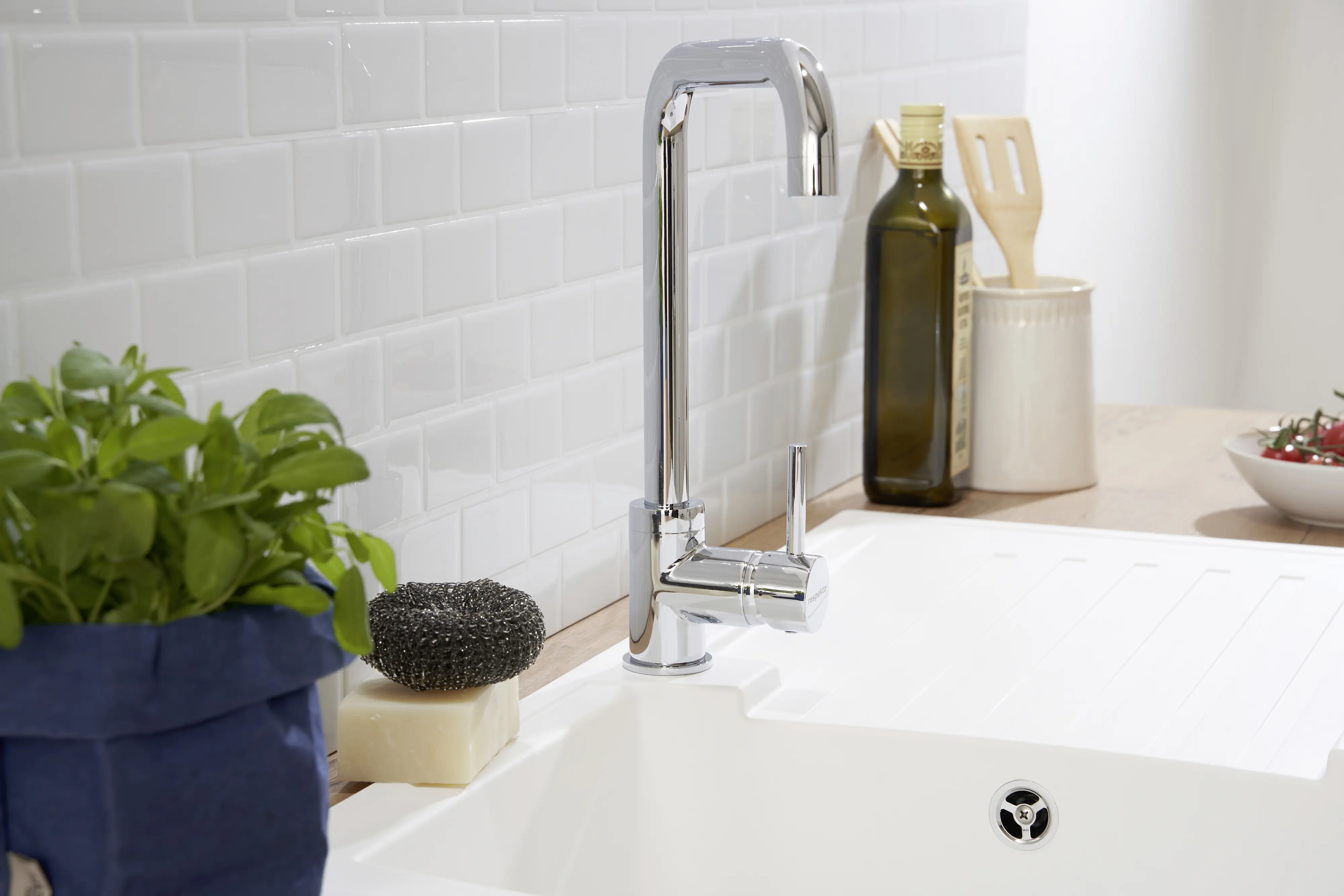 respekta Mineralite Einbauspüle 1 Becken Boston 86 x 50 cm 86 x 50 cm