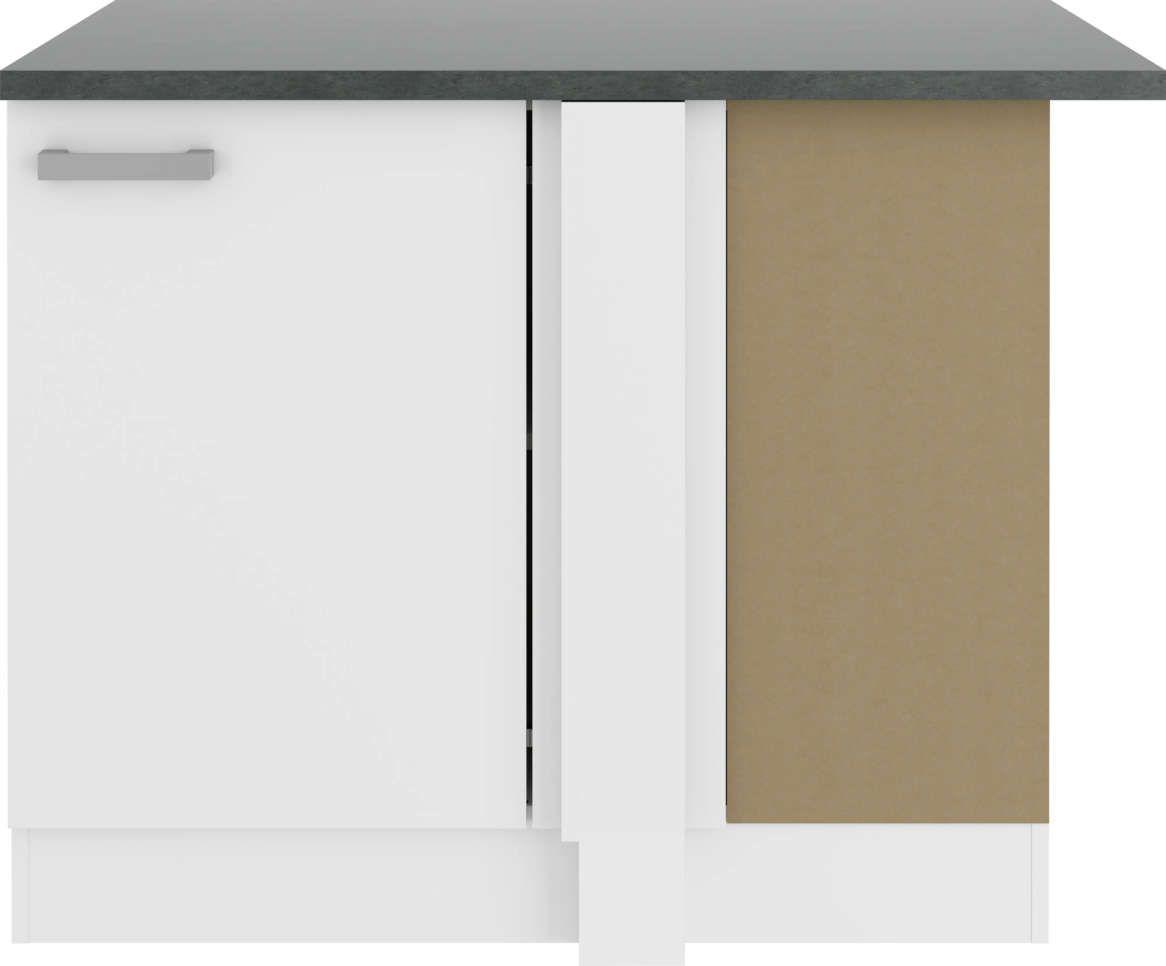 Optifit Eckunterschrank Oslo 214 weiß 110 cm