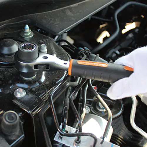 Primaster Umschaltknarre 8 in 1 Multifunktionsratsche ohne Nuss-Wechsel