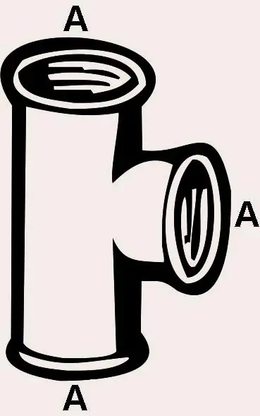 Cornat T-Stück messing 3/4" Innengewinde