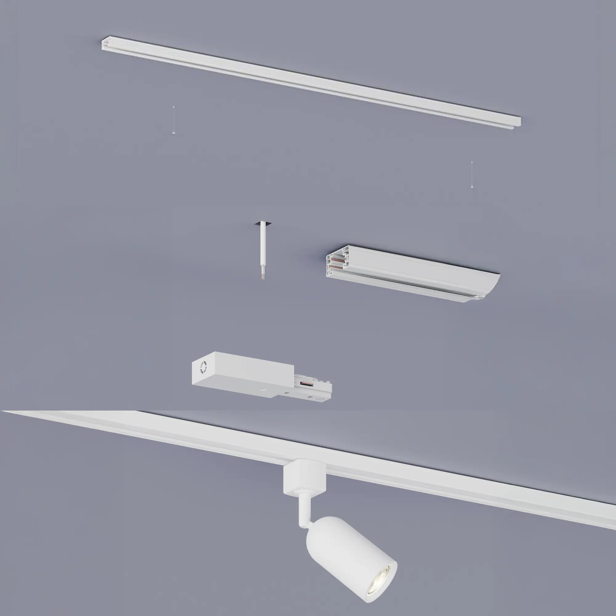 Philips Schienenleuchte 1er Spot Shea Easy Link weiß