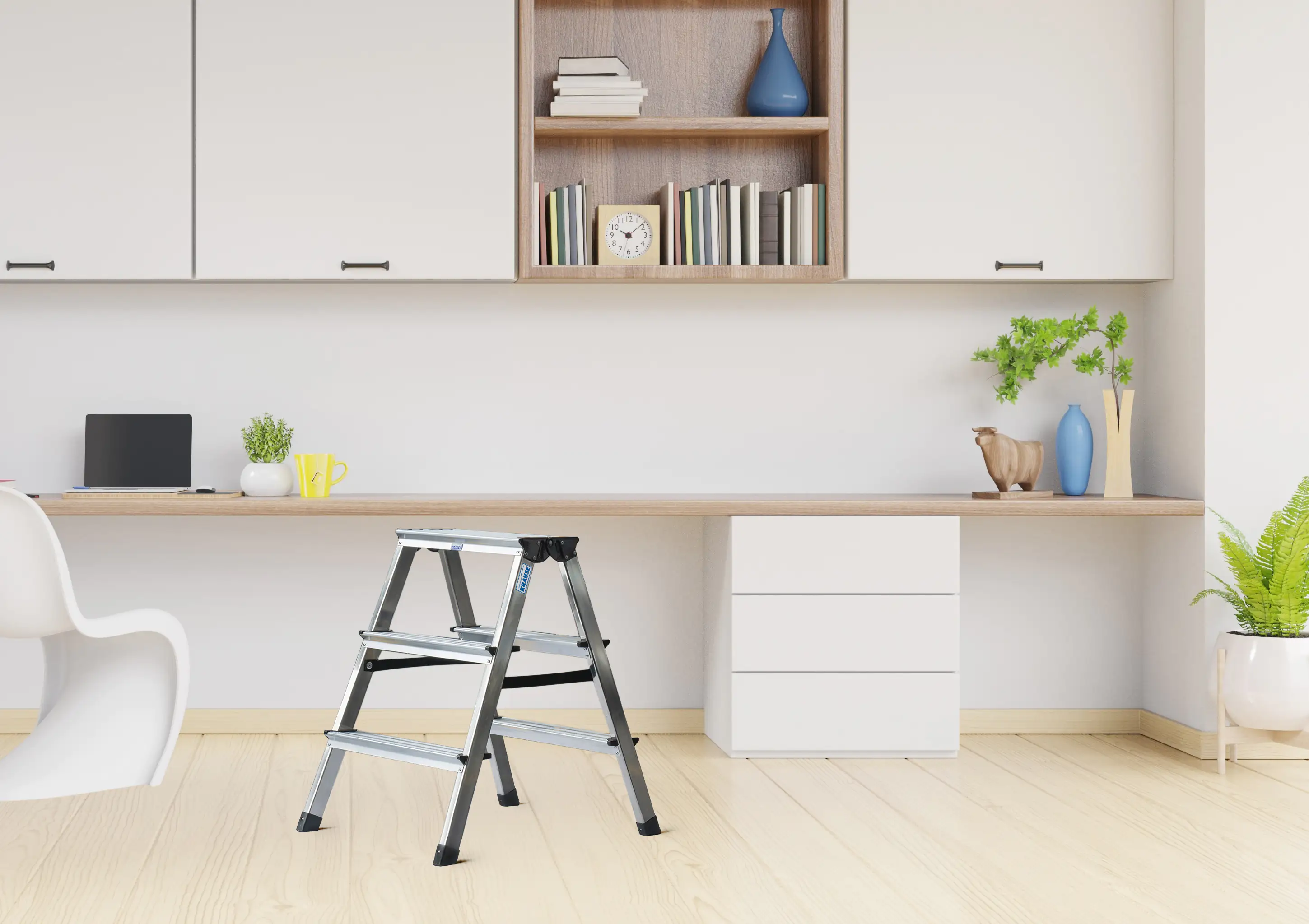 Krause Aluminium-Doppelleiter MONTO Dopplo 2,20 m