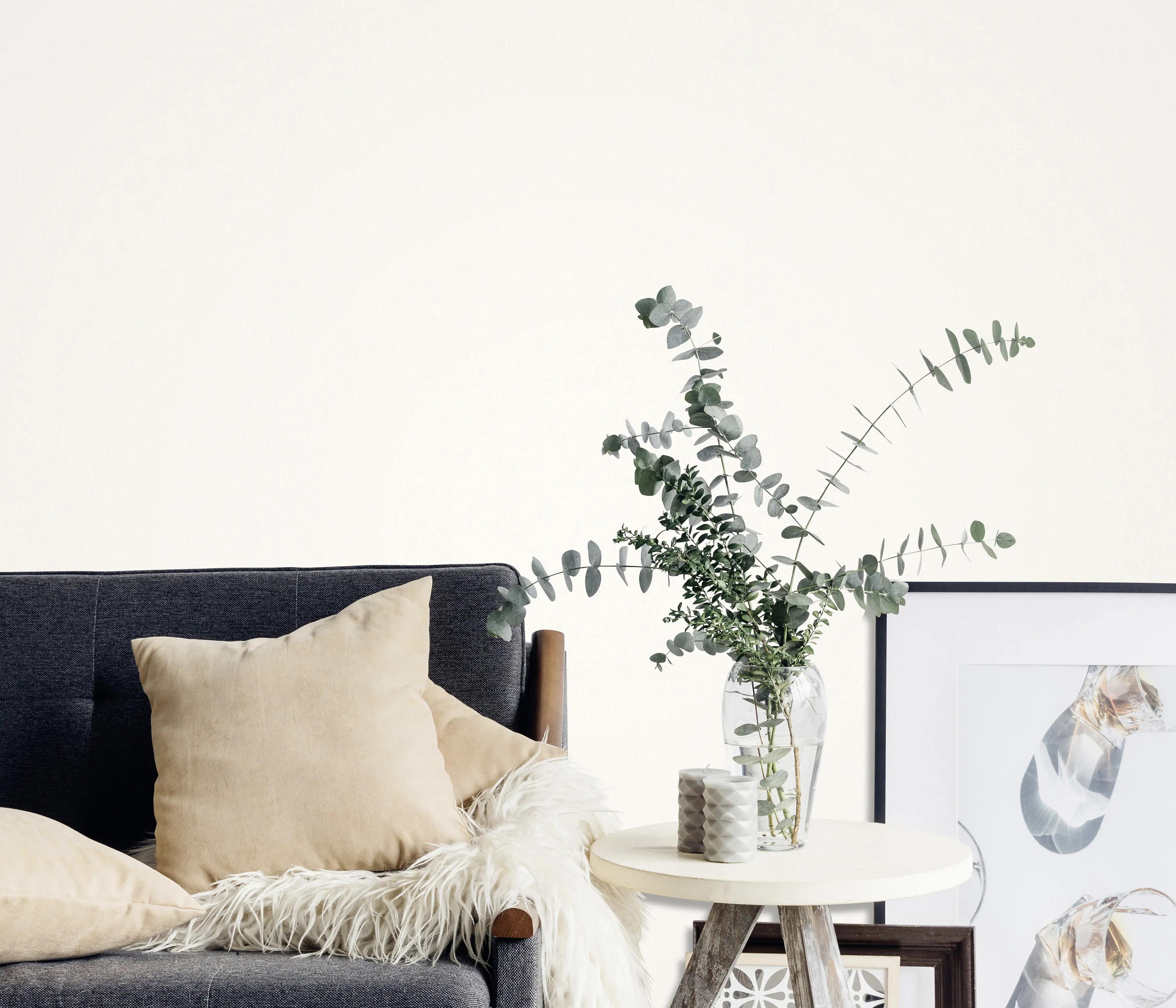 Erismann Vliestapete 10171-14 ELLE Decoration 2 uni creme 10,05 x 0,53 m