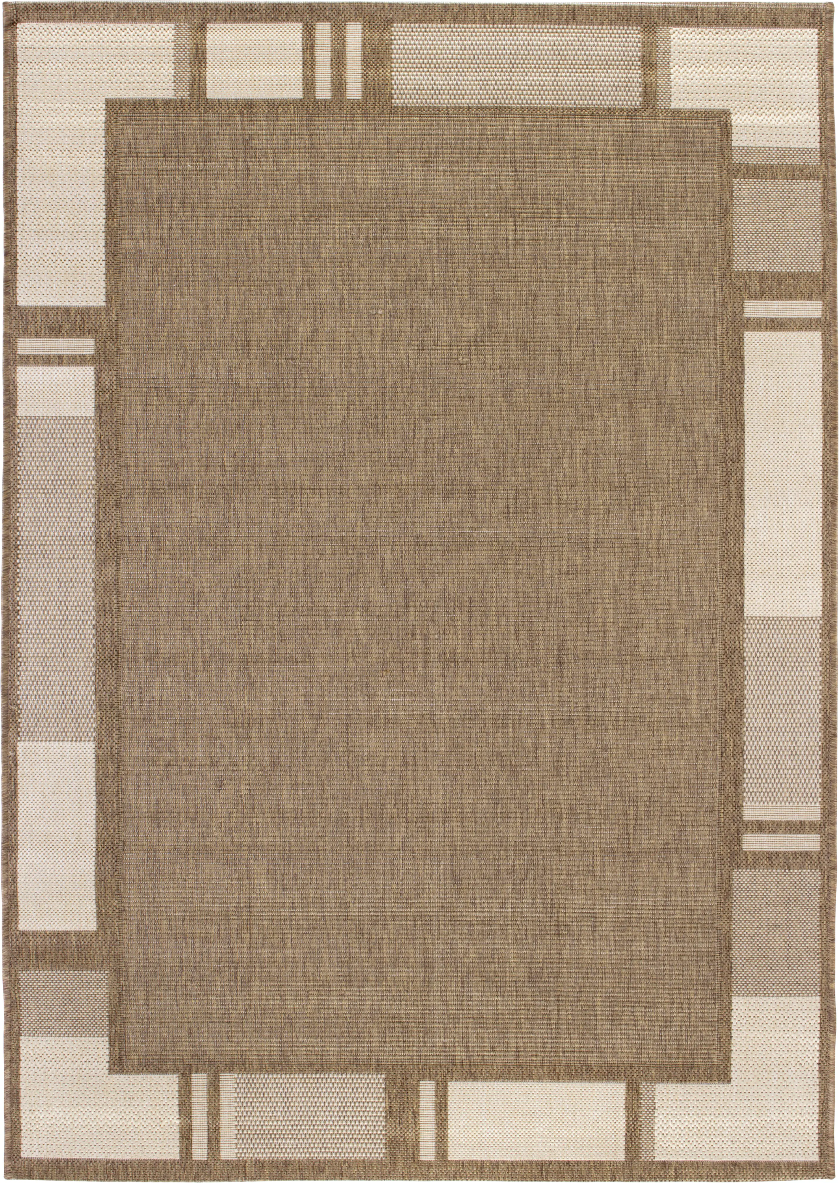 Andiamo Teppich New Orleans braun-beige, 60 x 110 cm