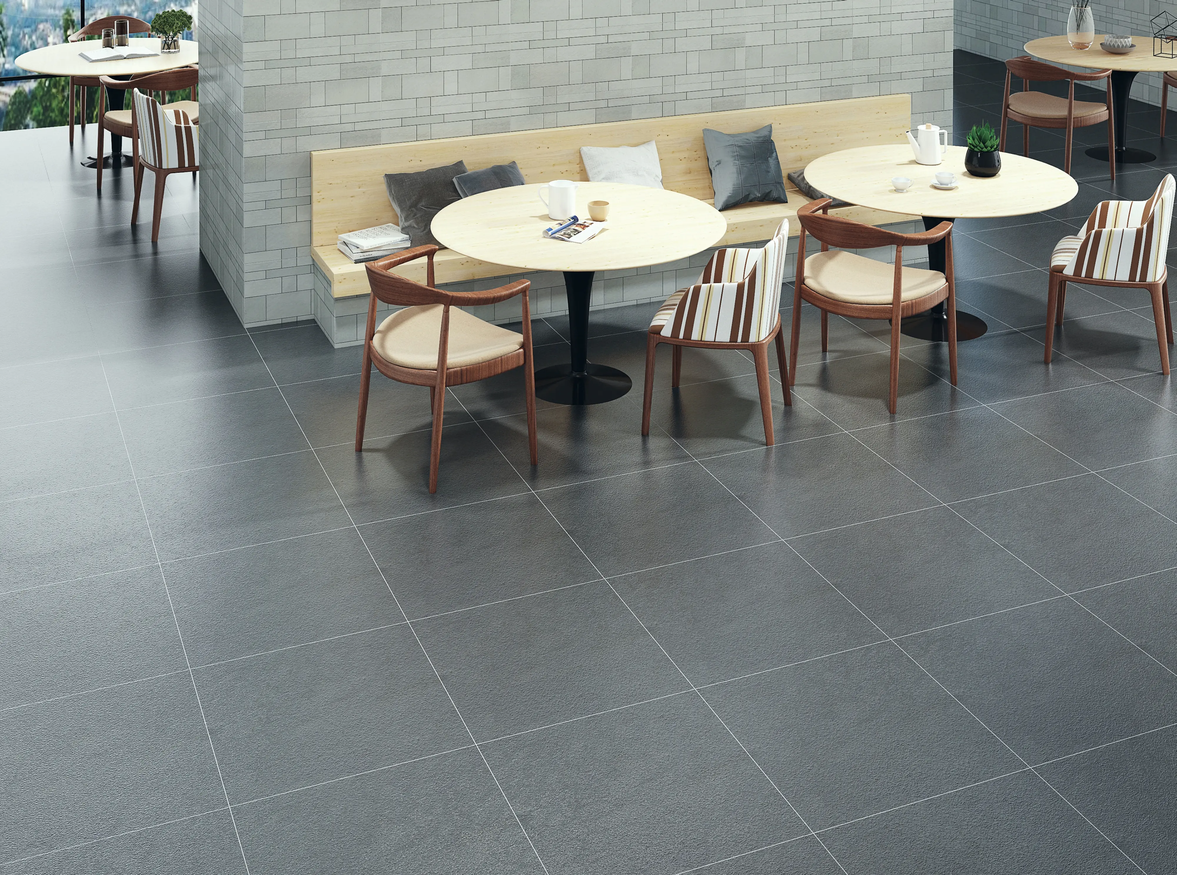 Bodenfliese Feinsteinzeug Daly Volcano 60 x 60 cm grau Bodenfliese Feinsteinzeug Daly Volcano 60 x 60 cm grau