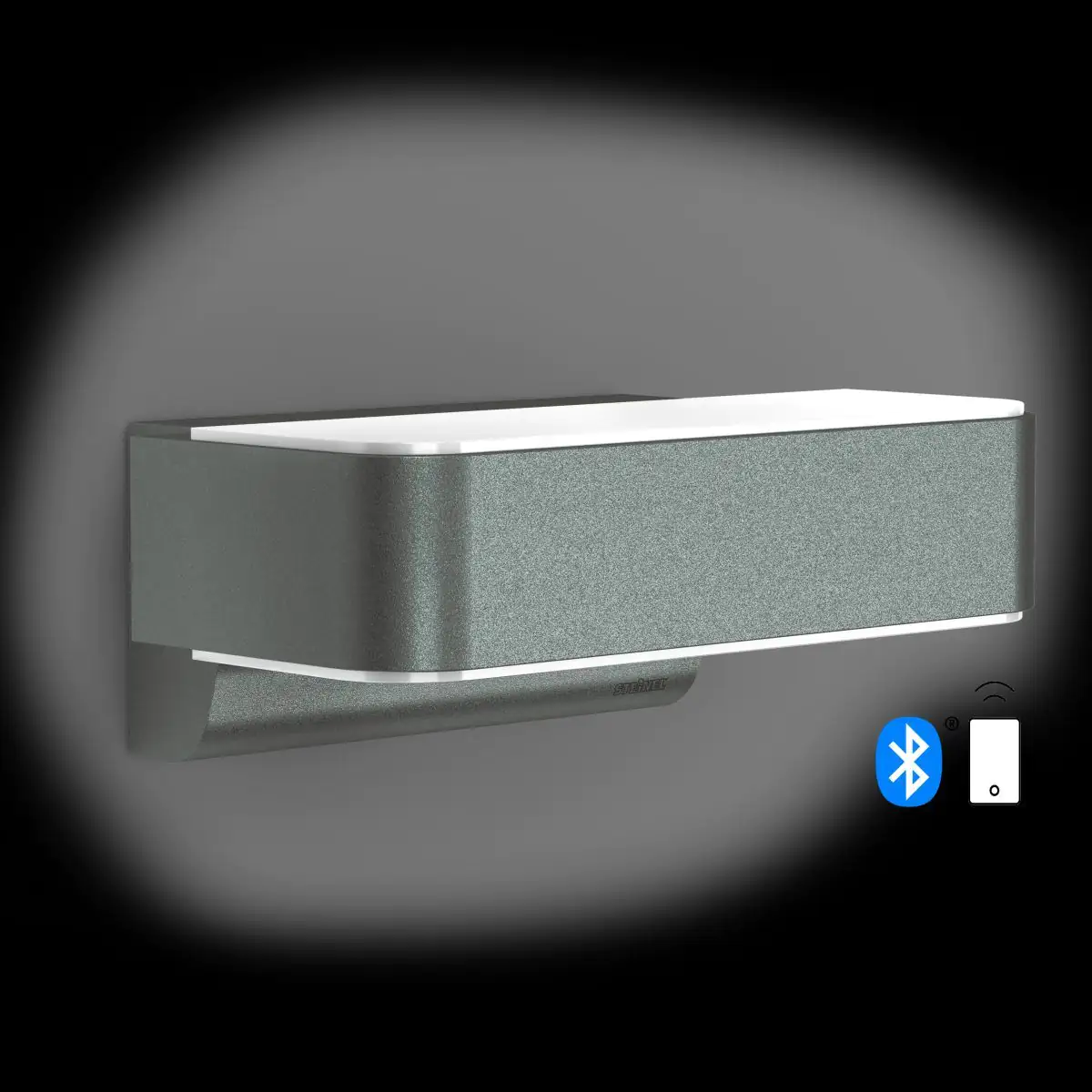 4007841065706_19 Steinel Außenleuchte L 810 SC Anthrazit Up- & Downlight
