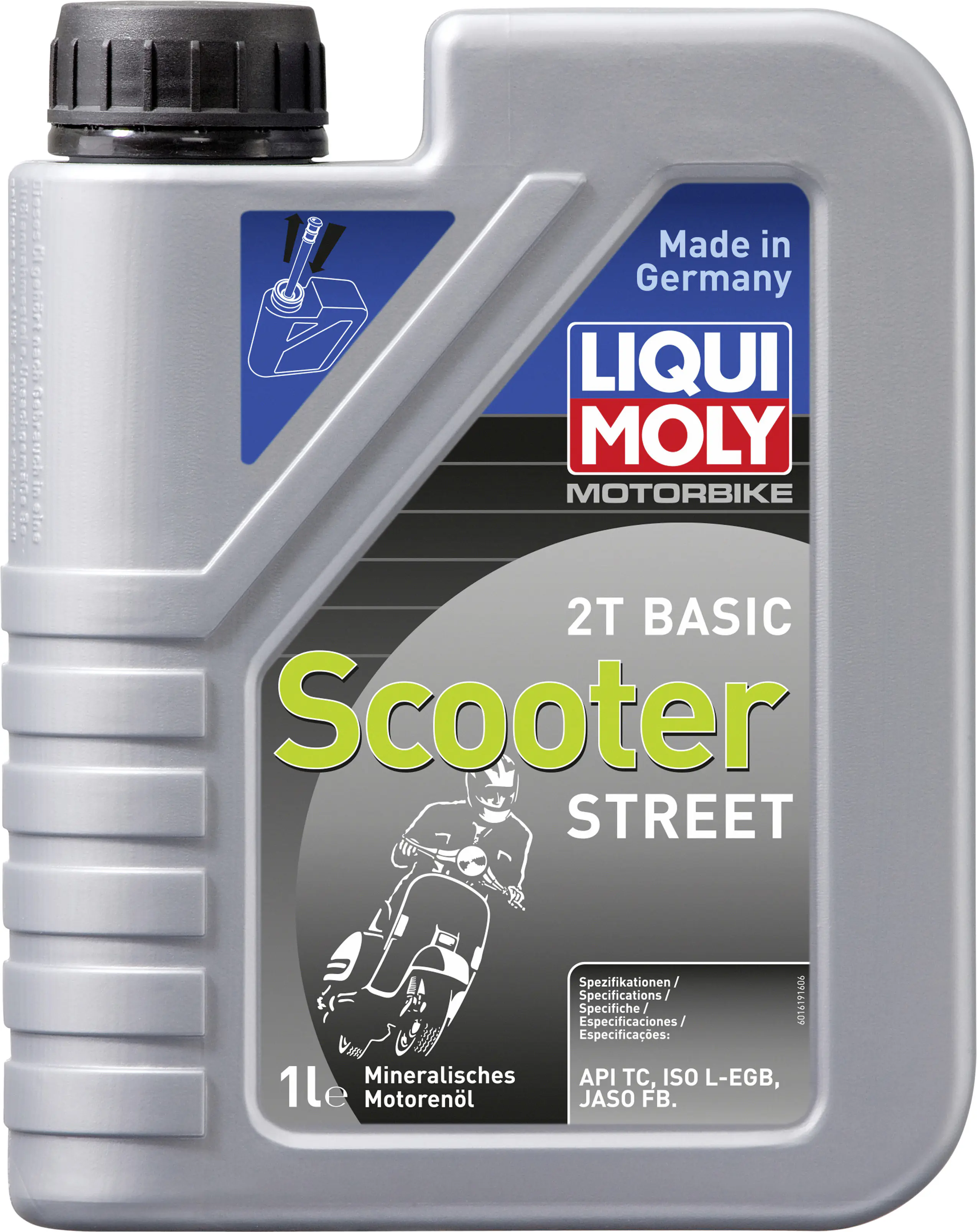 Liqui Moly 2-Takt Motoröl 2T Basic Scooter Street 1 L Liqui Moly 2-Takt Motoröl 2T Basic Scooter Street 1 L