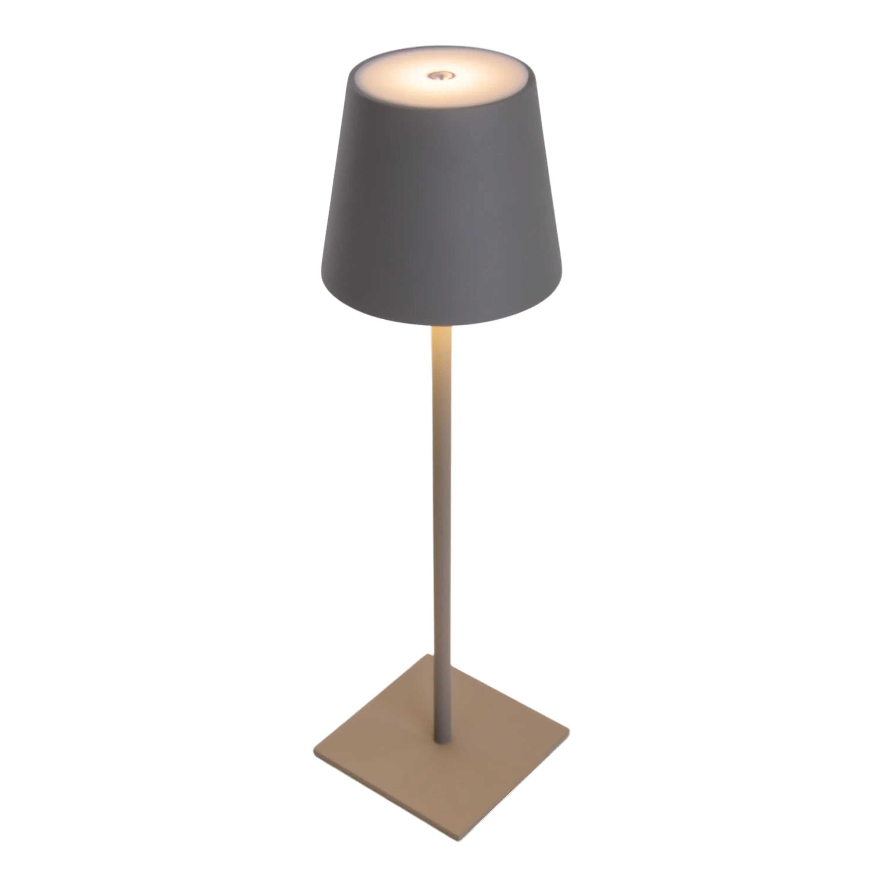 Näve Akku-Tischleuchte Eda Touch Outdoor dimmbar Alu 3 W IP54 Näve Akku-Tischleuchte Eda Touch Outdoor dimmbar Alu 3 W IP54