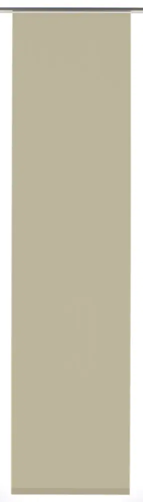 Gardinia Flächenvorhang Entry taupe, 60 x 245 cm