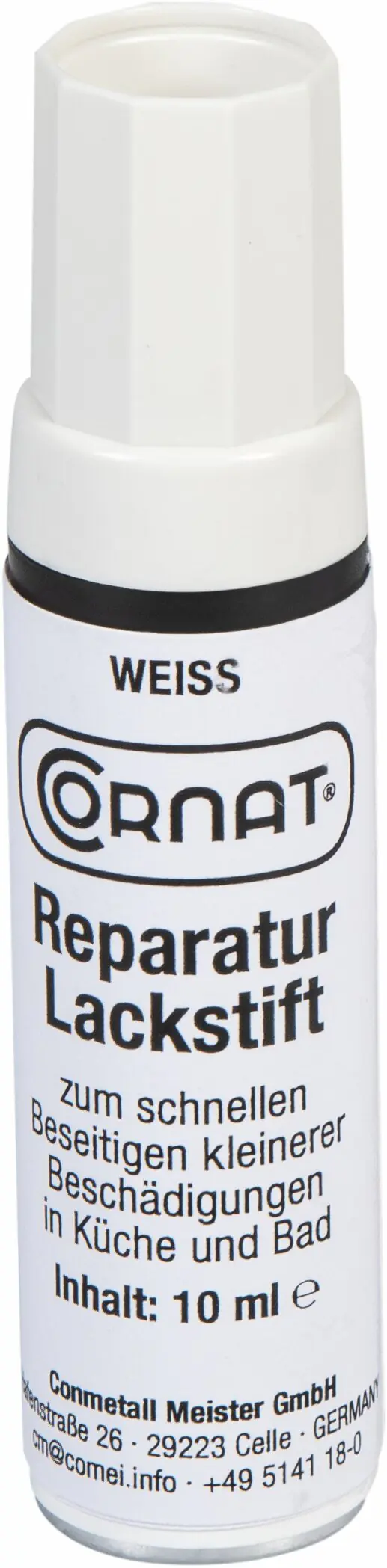 Cornat Lack-Reparaturstift weiß 10 ml