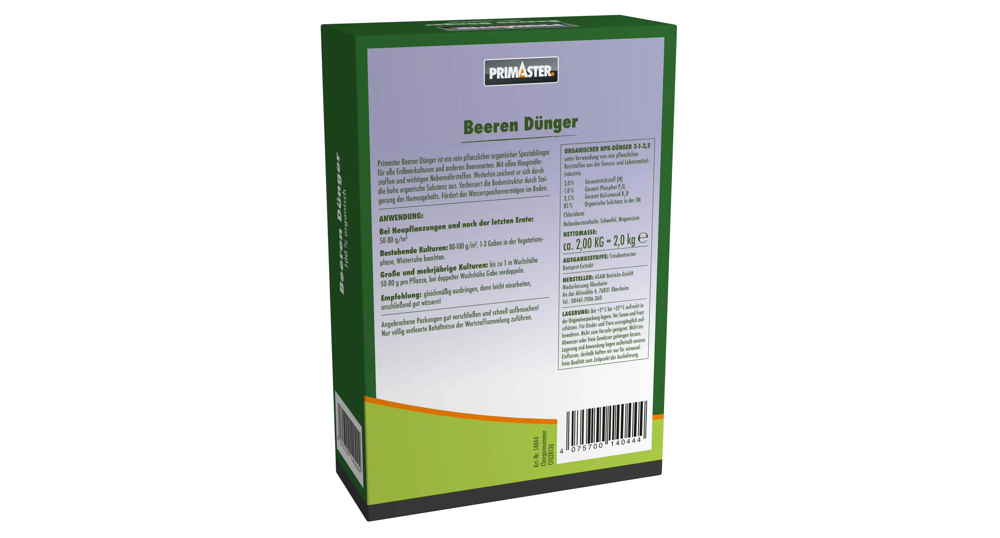 Primaster Beerendünger 2 kg