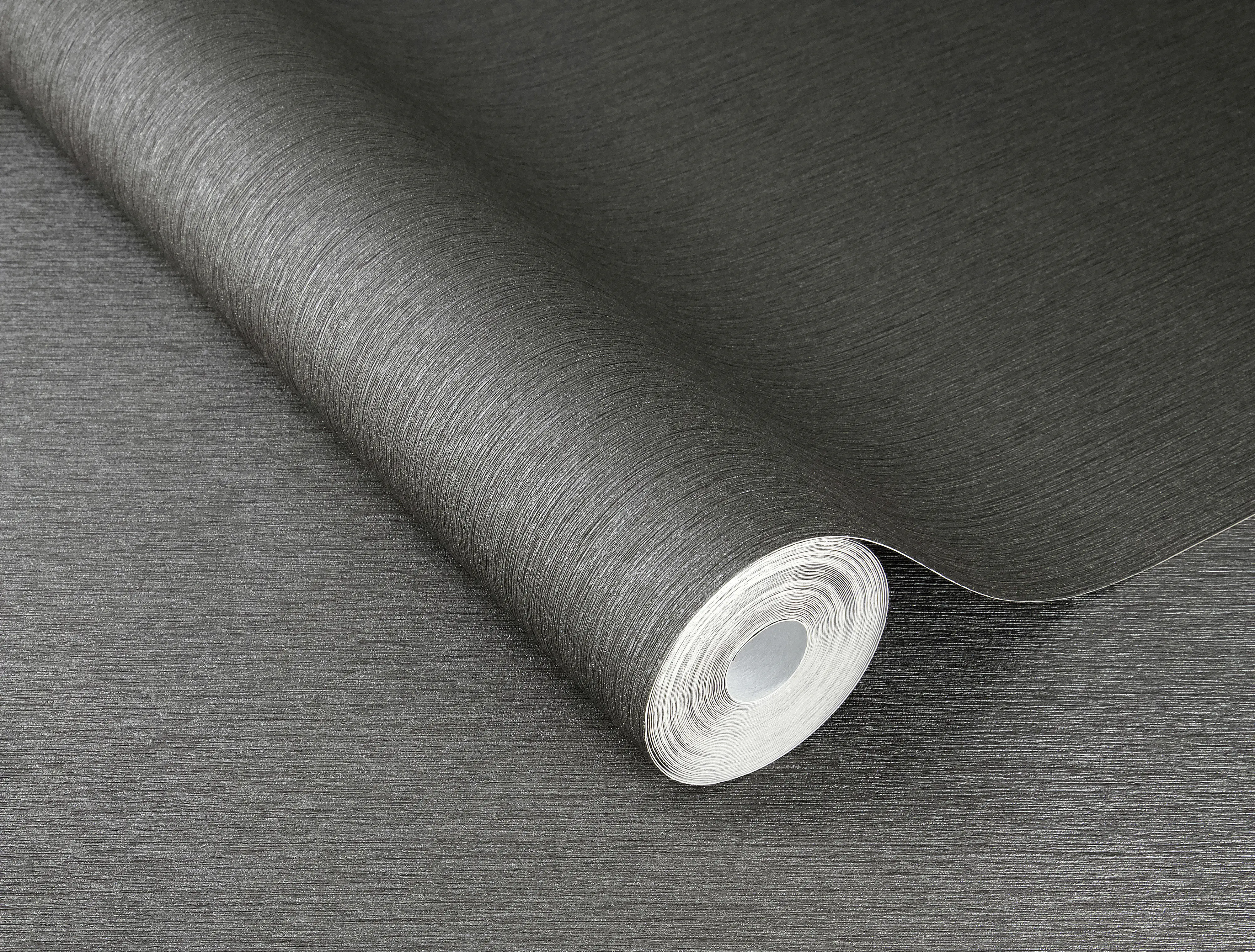Rasch Vliestapete Uni Sky Lounge grau graphit metallic 10,05 x 0,53 m Rasch Vliestapete Uni Sky Lounge grau graphit metallic 10,05 x 0,53 m