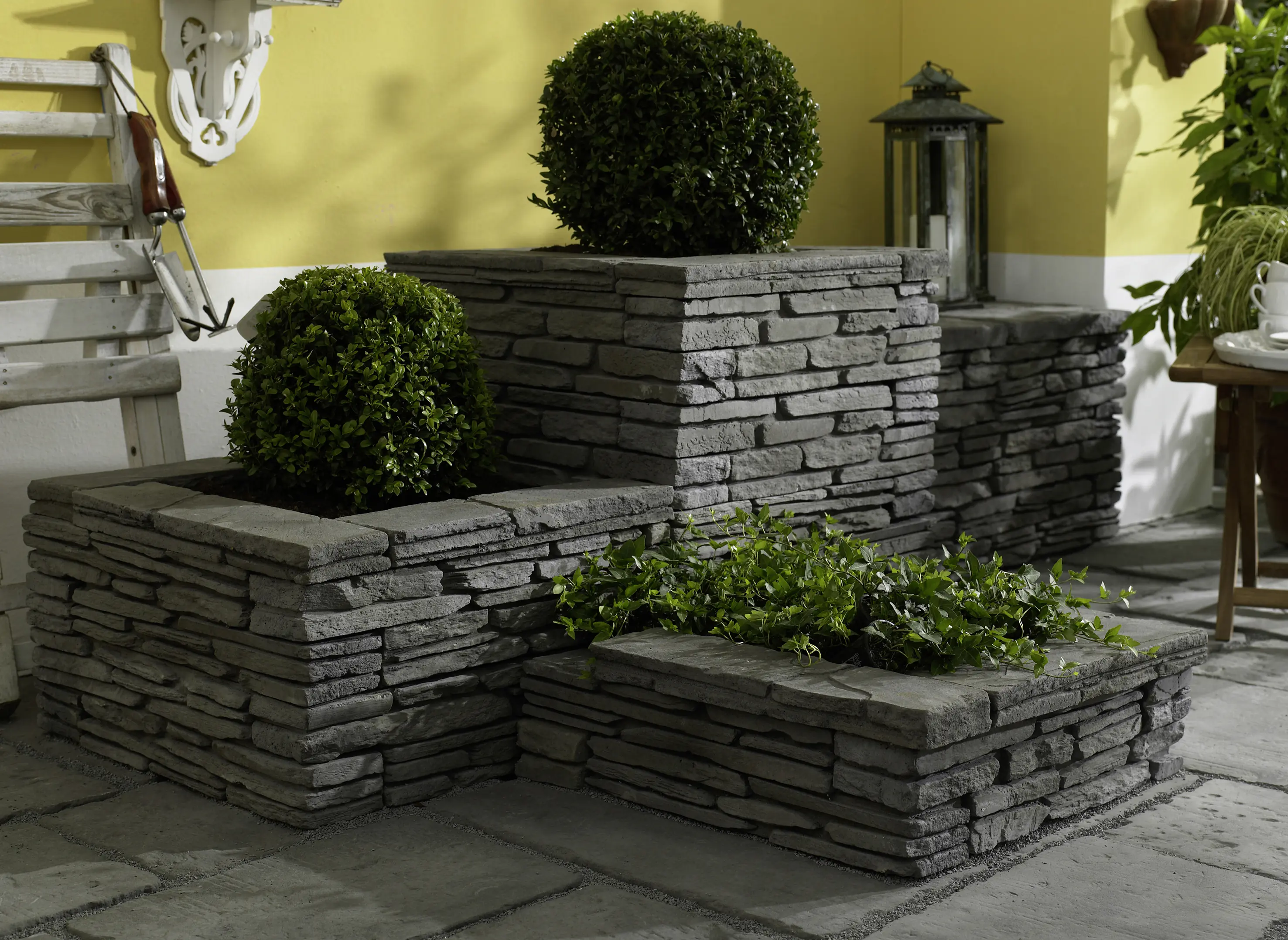 Kann Mauerstein Madoc 58 x 10 x 14 cm anthrazit