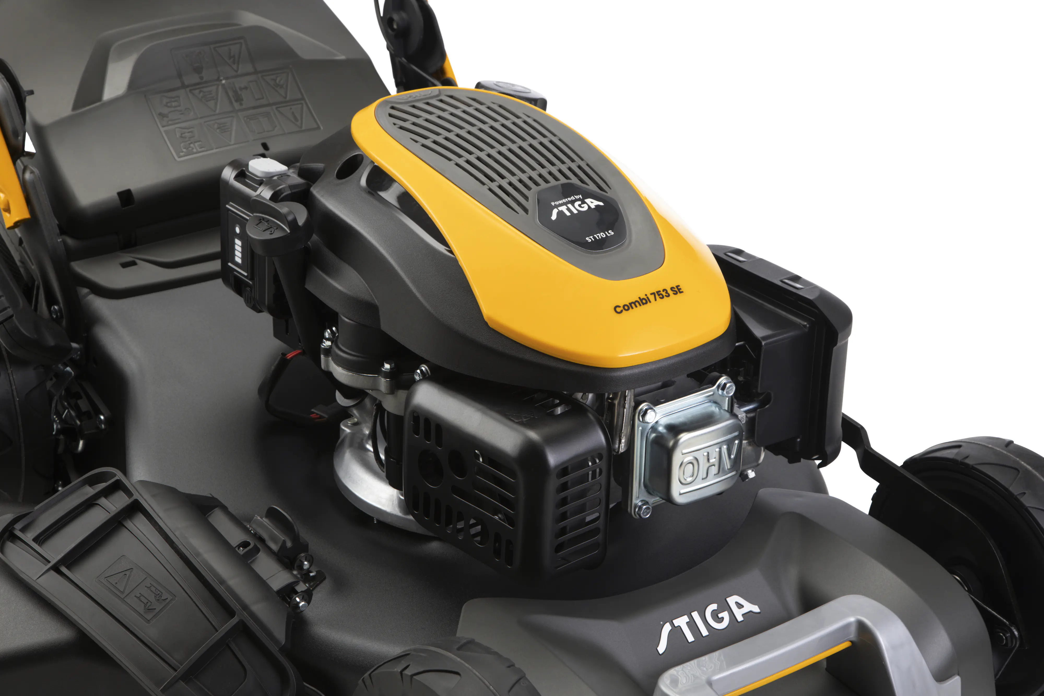 Stiga Benzin-Rasenmäher Combi 753 SE 2,6 kW 51 cm Schnittbreite