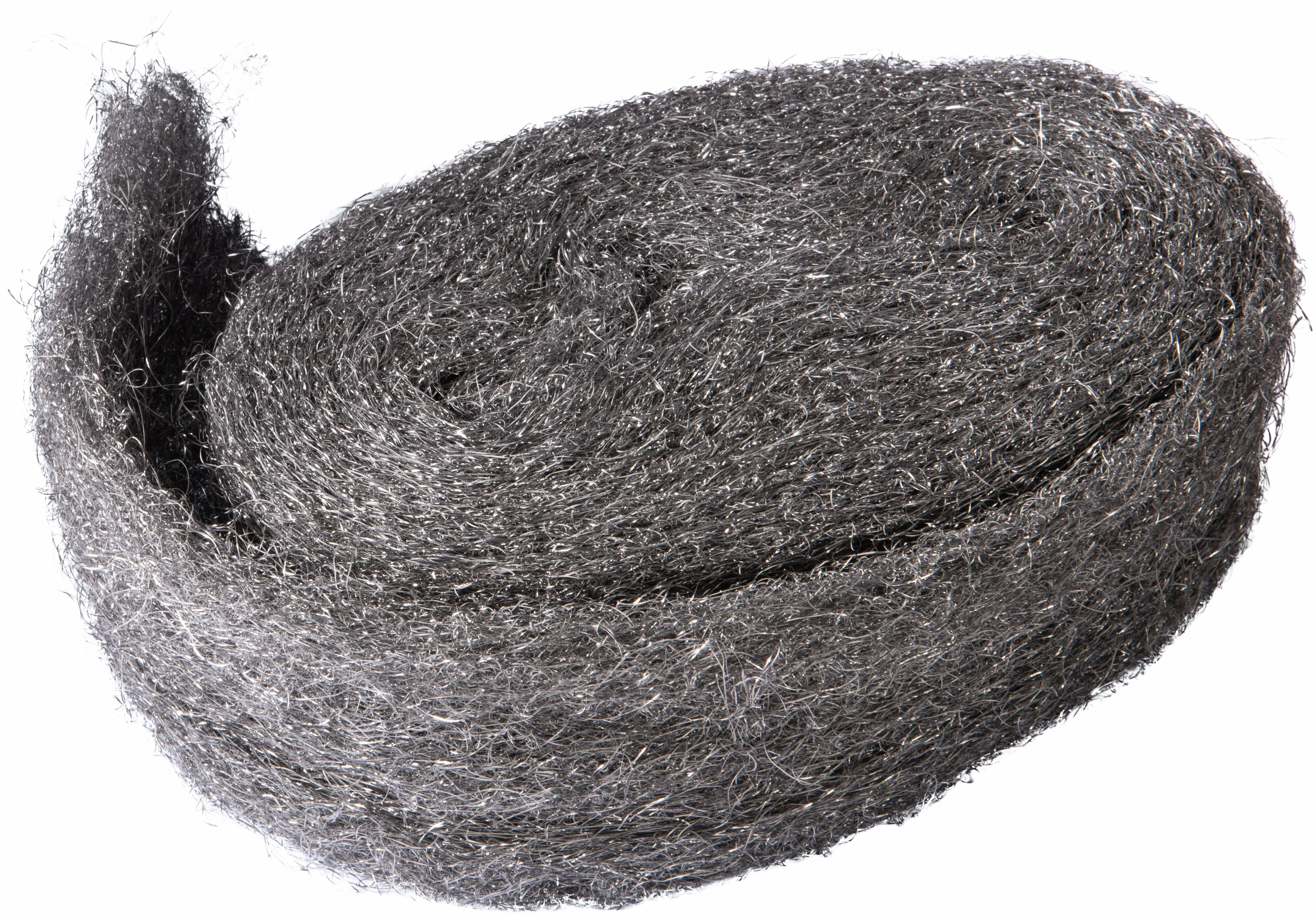 CONNEX Stahlwolle Feinheitsgrad mittel 2, 200 g grau