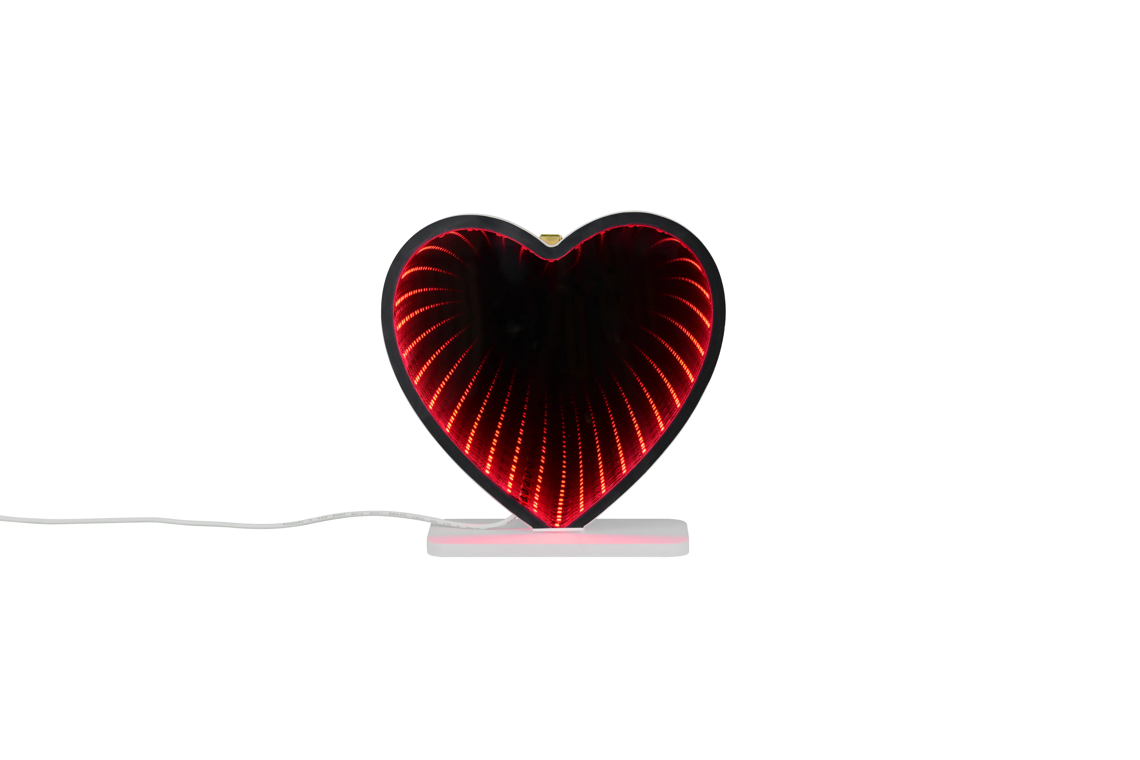 Reality LED-Wandleuchte Coracon rot USB-C-Anschluss